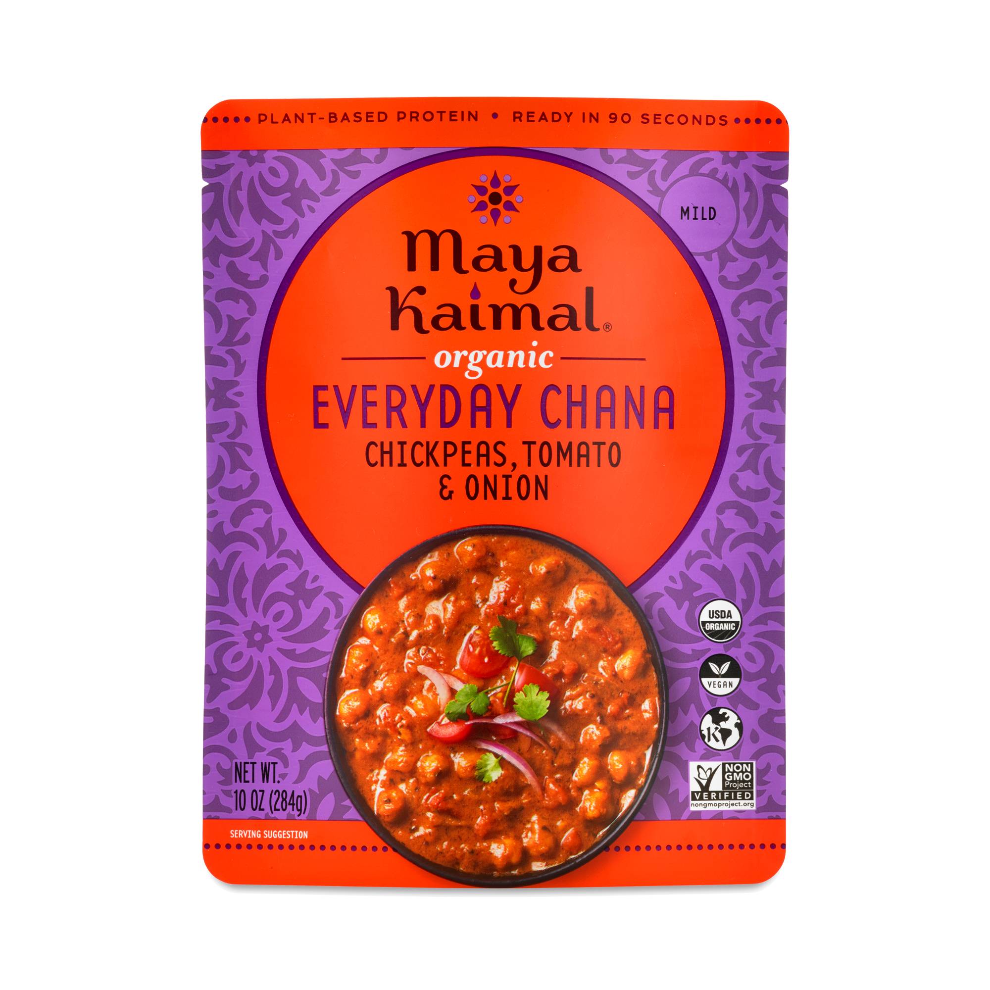 Organic Everyday Chana, Chickpeas, Tomato & Onion