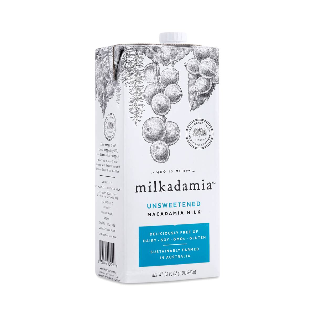 Unsweetened Macadamia Milk