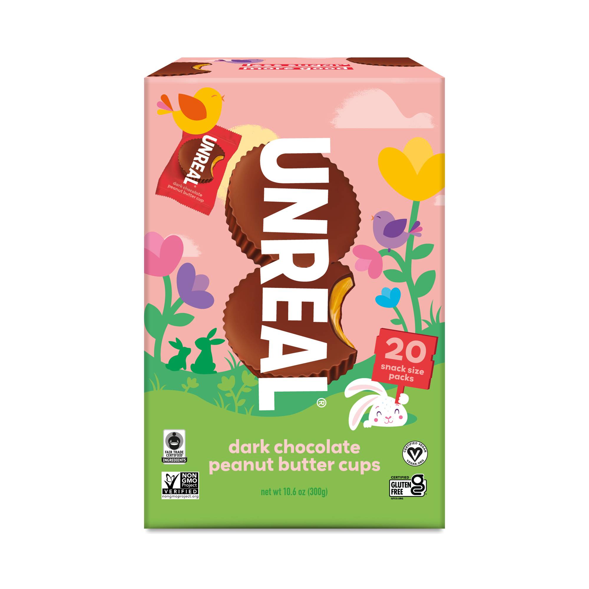 Spring Dark Chocolate Peanut Butter Cups