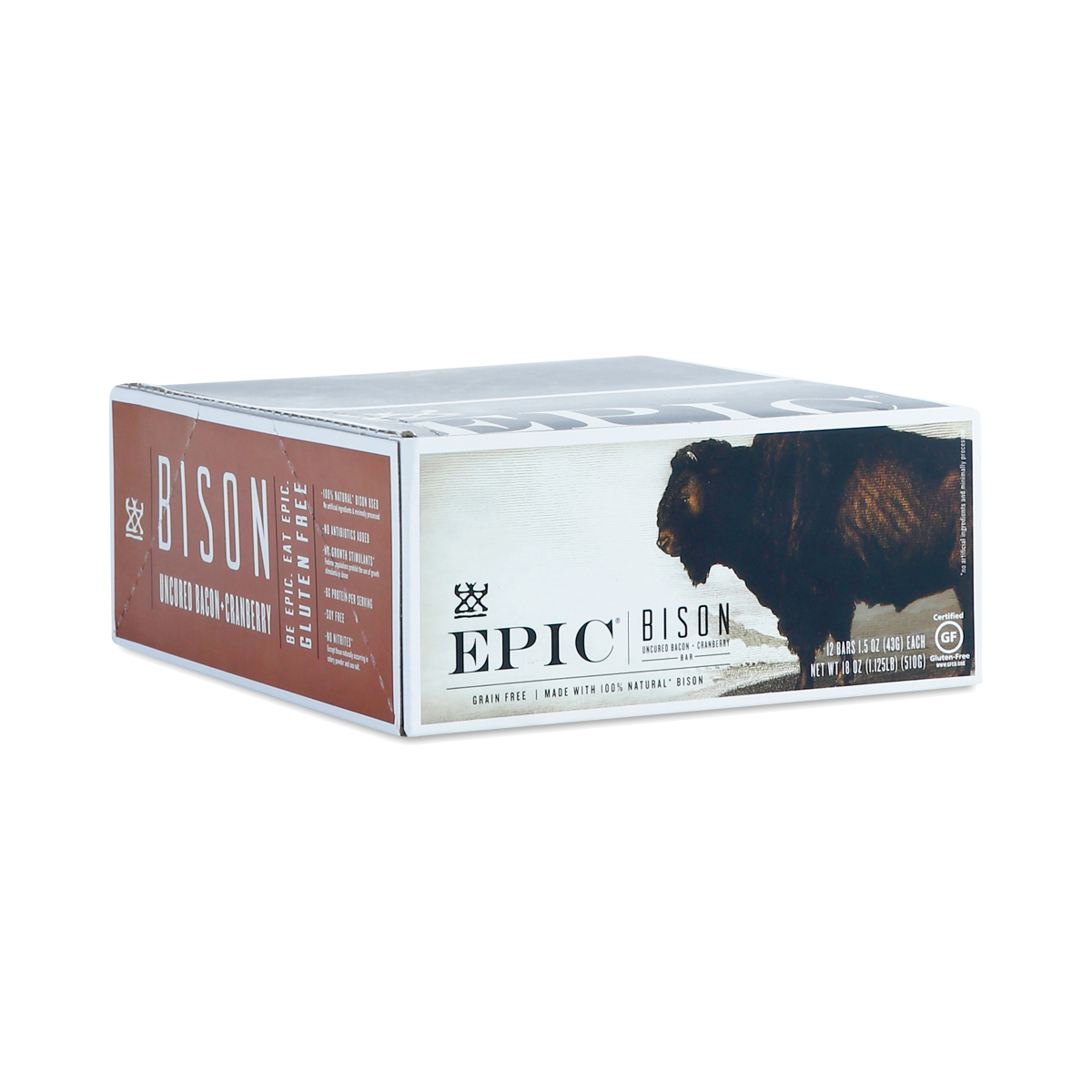 Bison Bacon Cranberry Bars