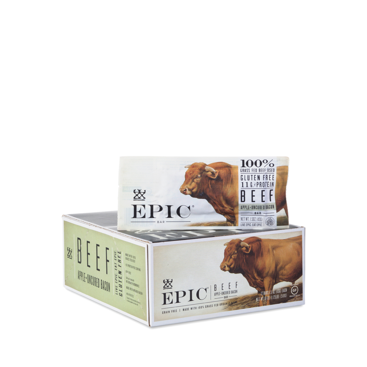 Beef Apple and Uncured Bacon Bar