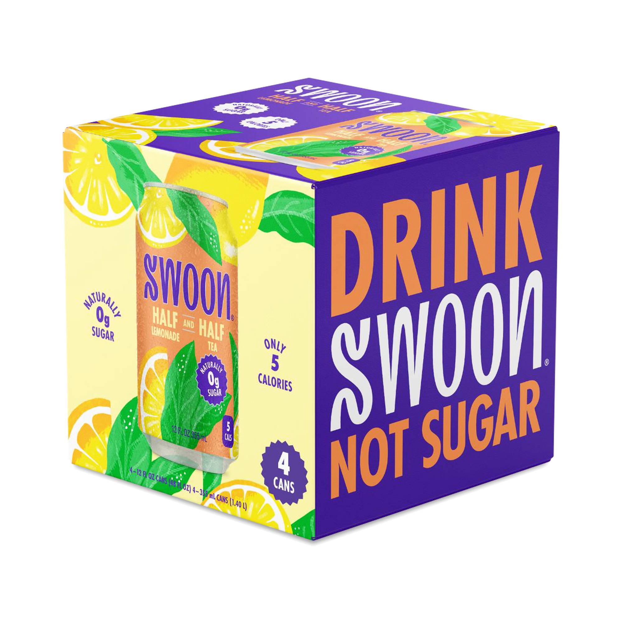 Zero Sugar Half Lemonade & Half Tea, Multipack