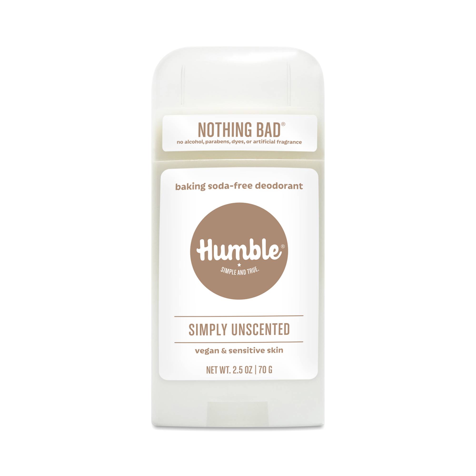 Baking Soda-Free Deodorant, Simply Unscented