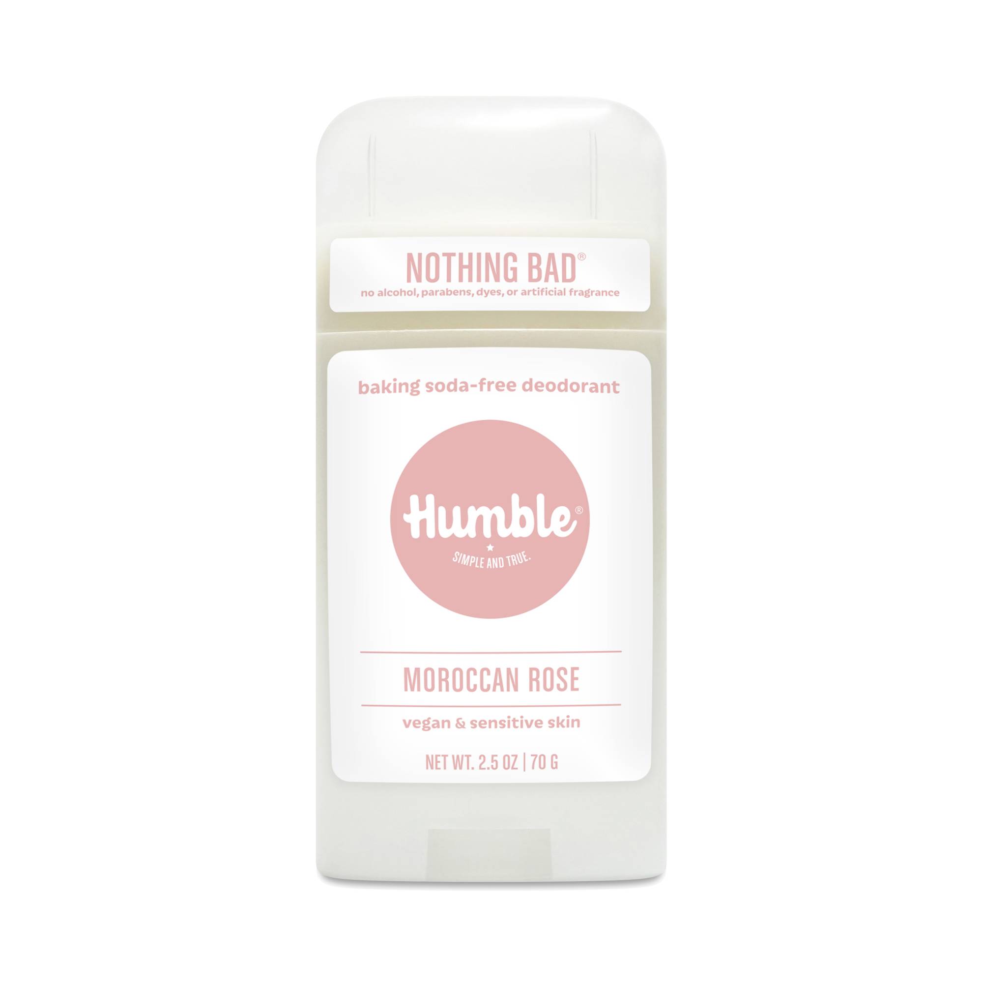 Baking Soda-Free Deodorant, Moroccan Rose