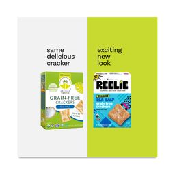 Organic Grain-Free Crackers, Sea Salt