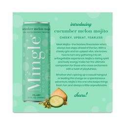 Mocktail, Cucumber Melon Mojito