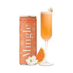 Mocktail, Blood Orange Elderflower Mimosa