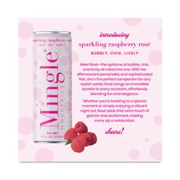 Mocktail, Sparkling Raspberry Rosé