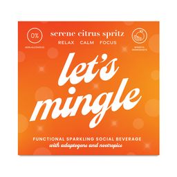 Mood Non-Alcoholic Social Beverage, Serene Citrus Spritz