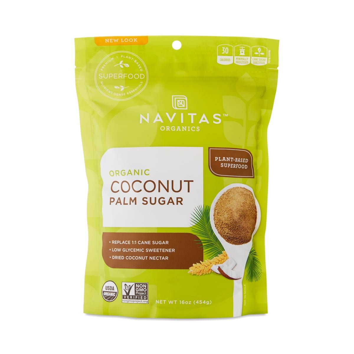 Organic Coconut Palm Sugar by Navitas Organics Thrive Market