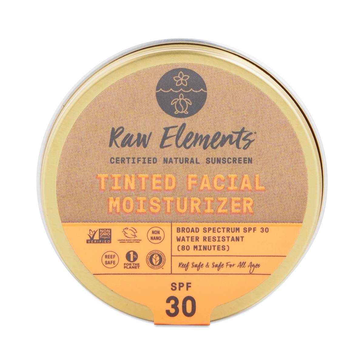 Raw Elements SPF 30 Tinted Facial Moisturizer Thrive Market