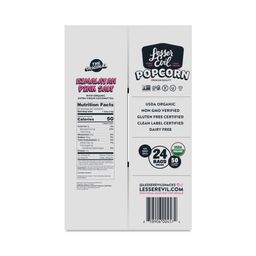 Halloween Organic Popcorn, Himalayan Pink Salt, Snack Packs