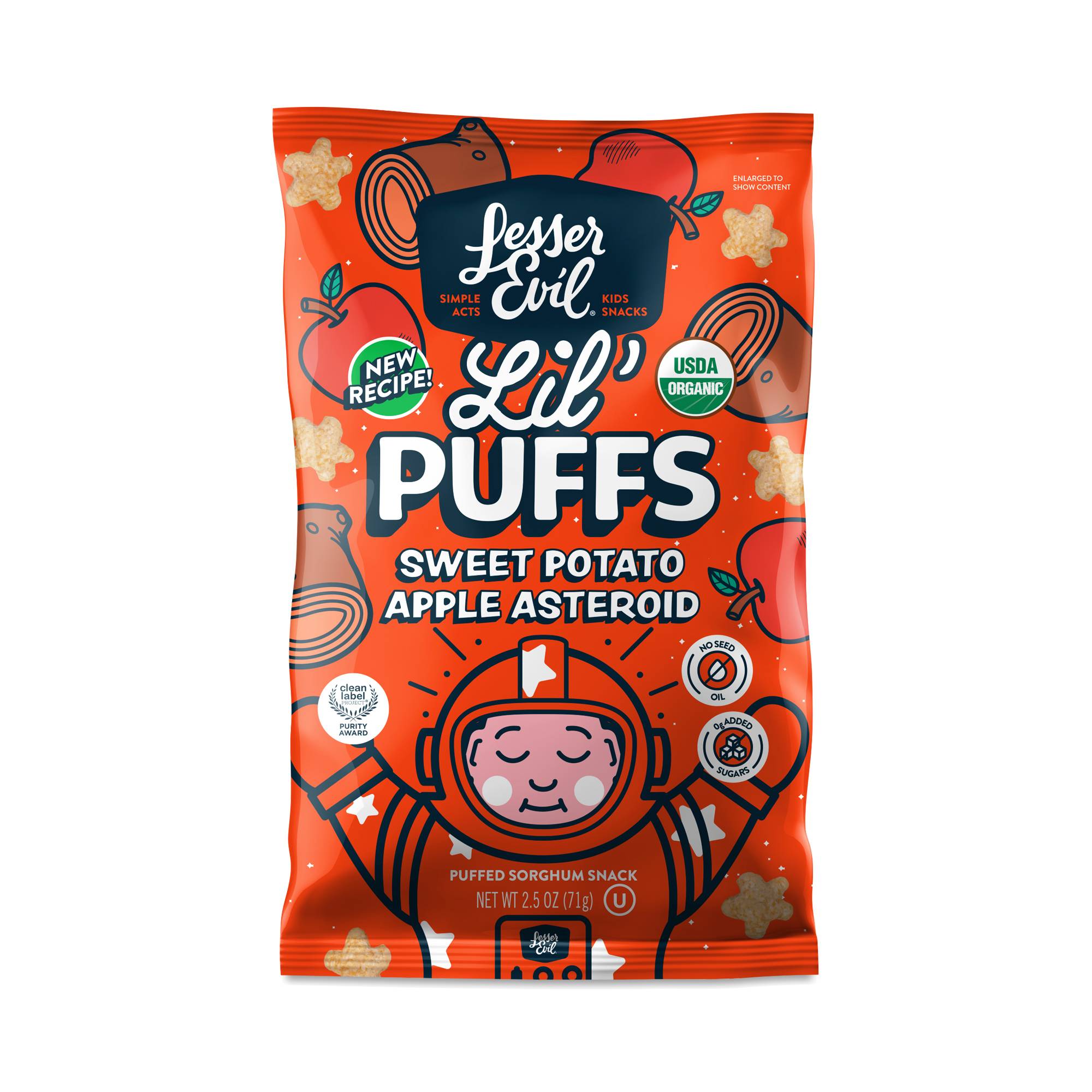 Lil Puffs, Sweet Potato Apple Asteroid