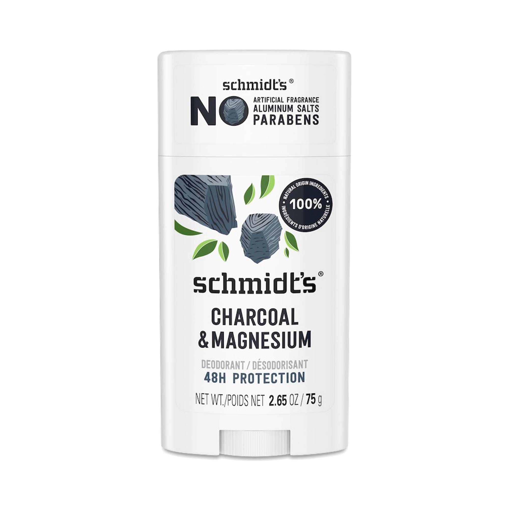 Deodorant Stick, Charcoal & Magnesium