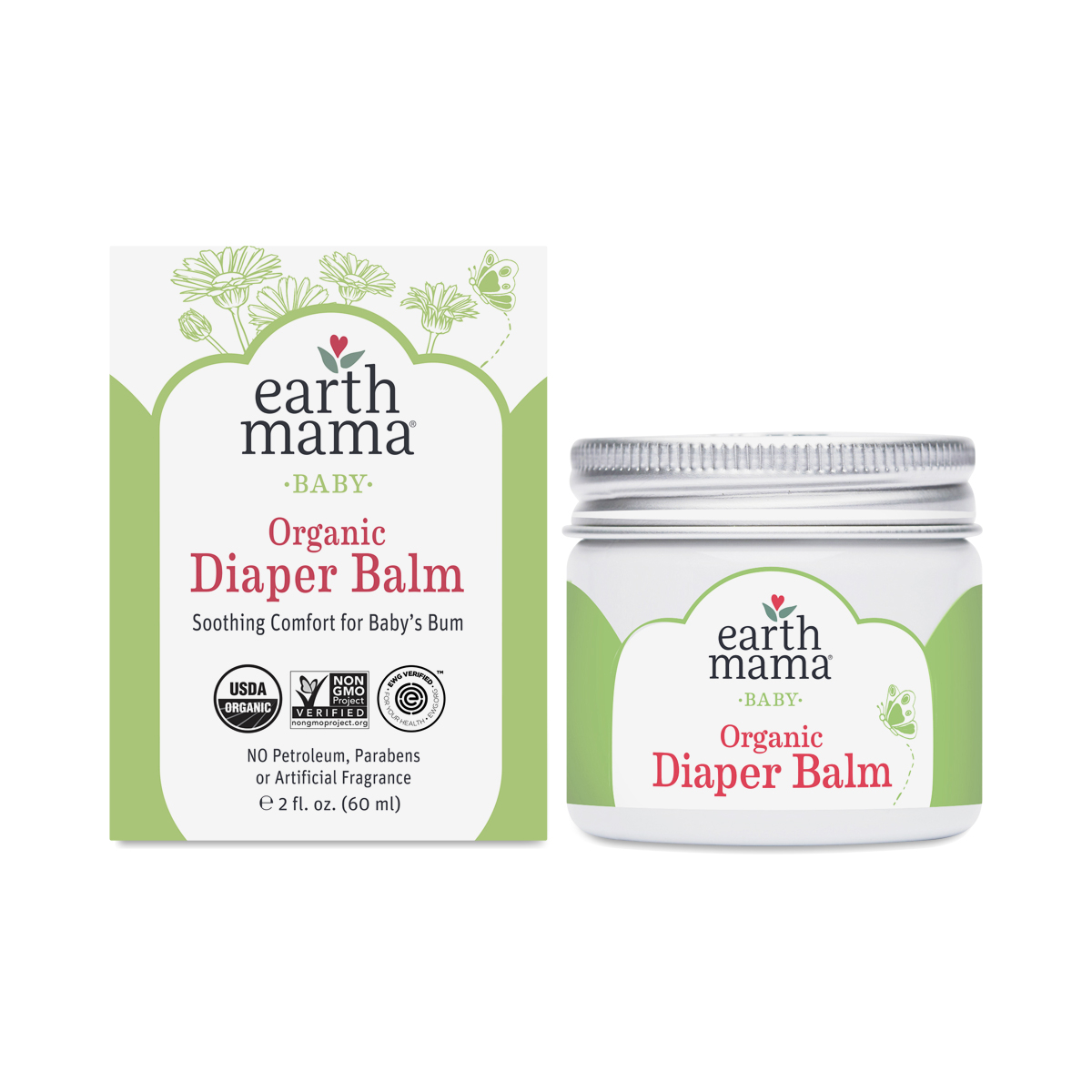 Earth Mama Organic Diaper Balm Thrive Market