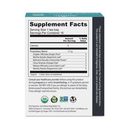 Organic Ginger Nausea Tea