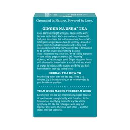 Organic Ginger Nausea Tea