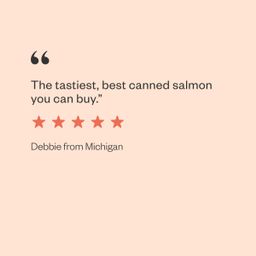 Canned Wild Pink Salmon