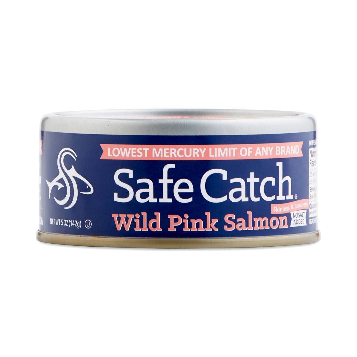 Safe Catch Canned Wild Pink Salmon, No Salt Added Thrive Market