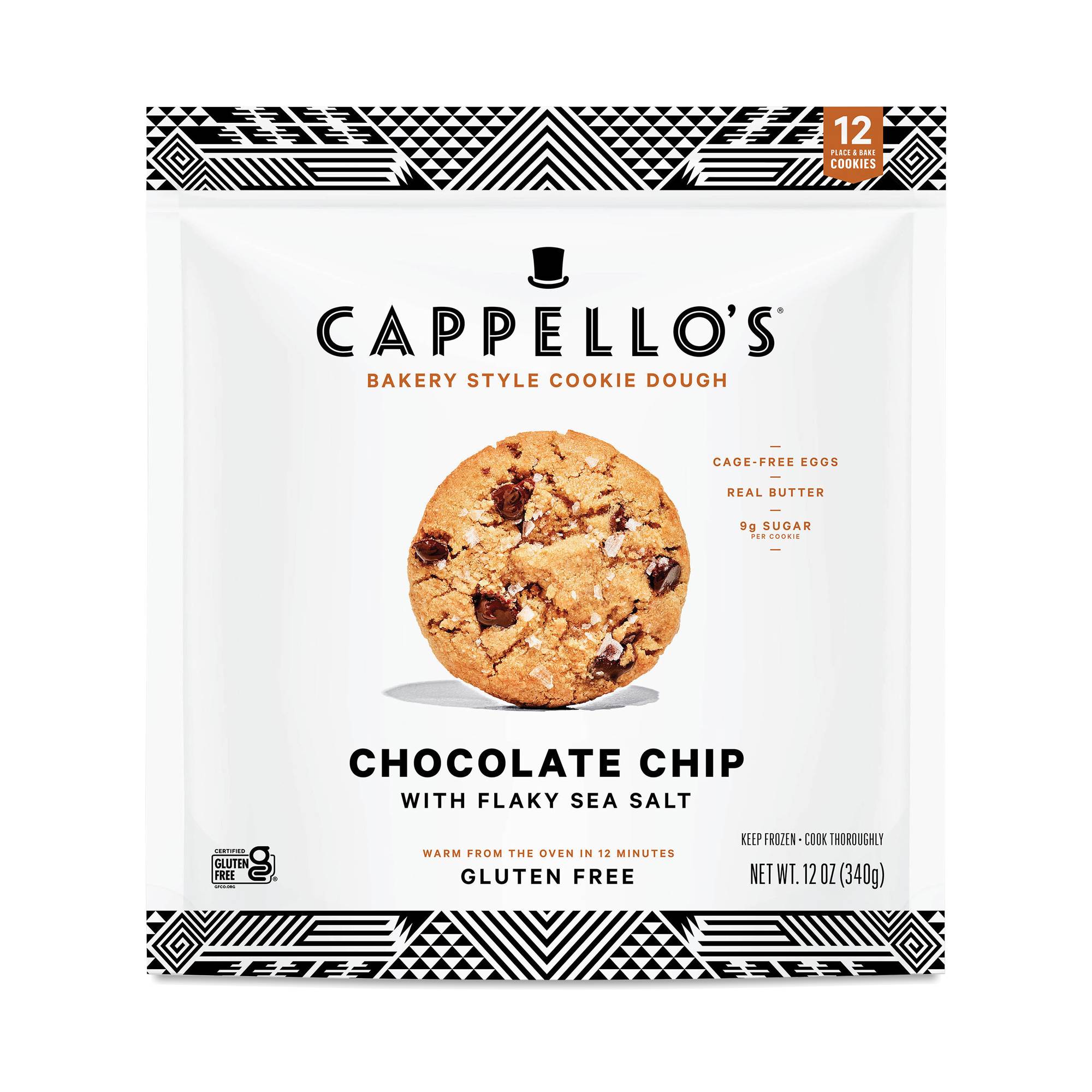 Chocolate Chip Cookie Dough with Flaky Sea Salt