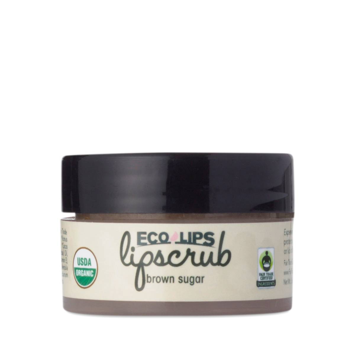 0.5 oz Brown Sugar Lip Scrub by Eco Lips Thrive Market