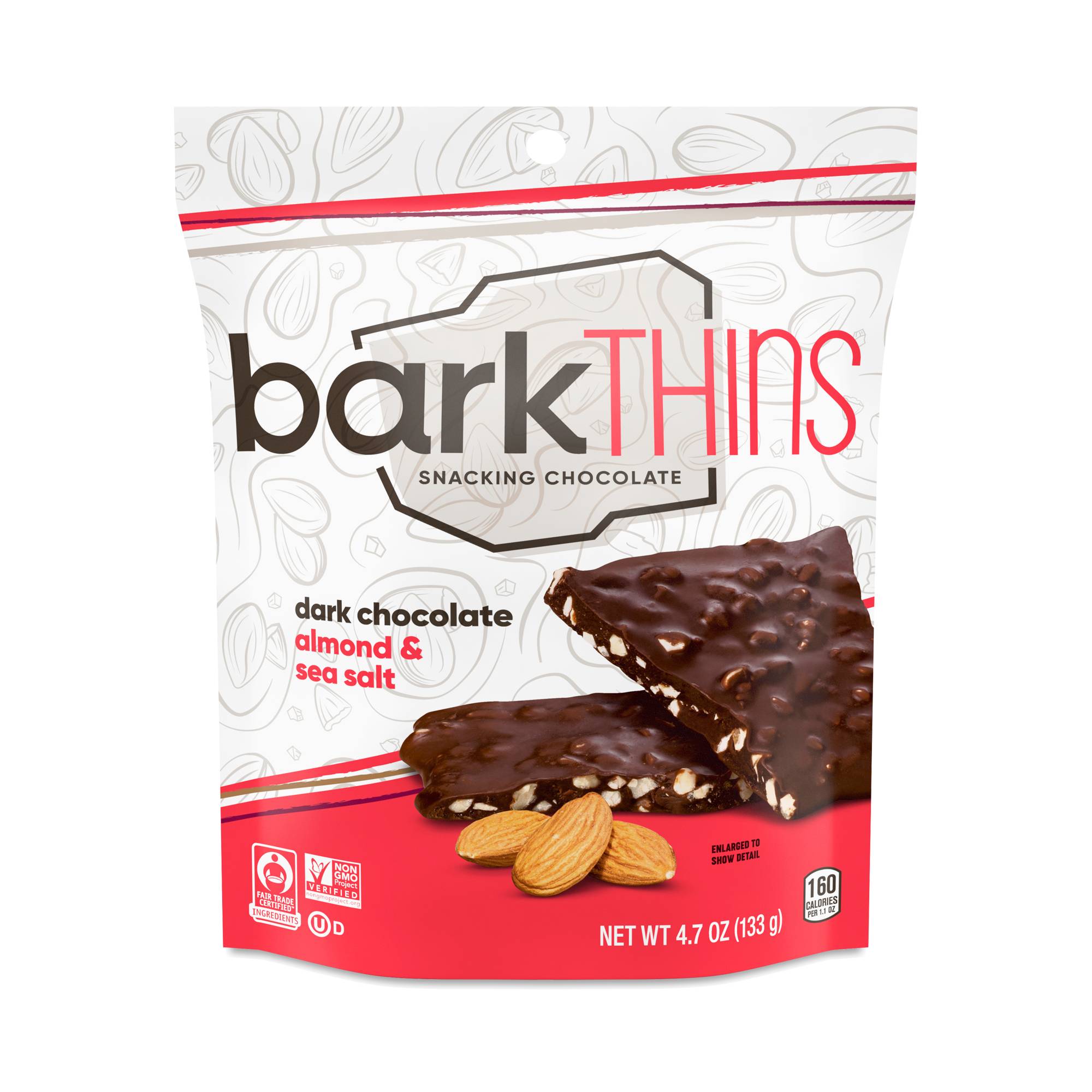 Snacking Chocolate, Dark Chocolate Almond & Sea Salt