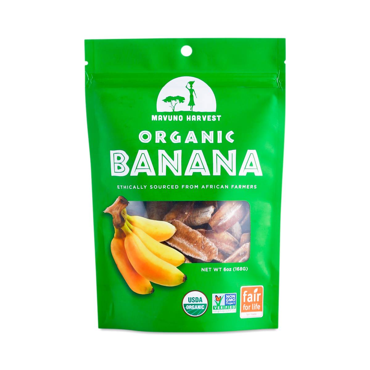 Organic Dried Banana by Mavuno Harvest Thrive Market