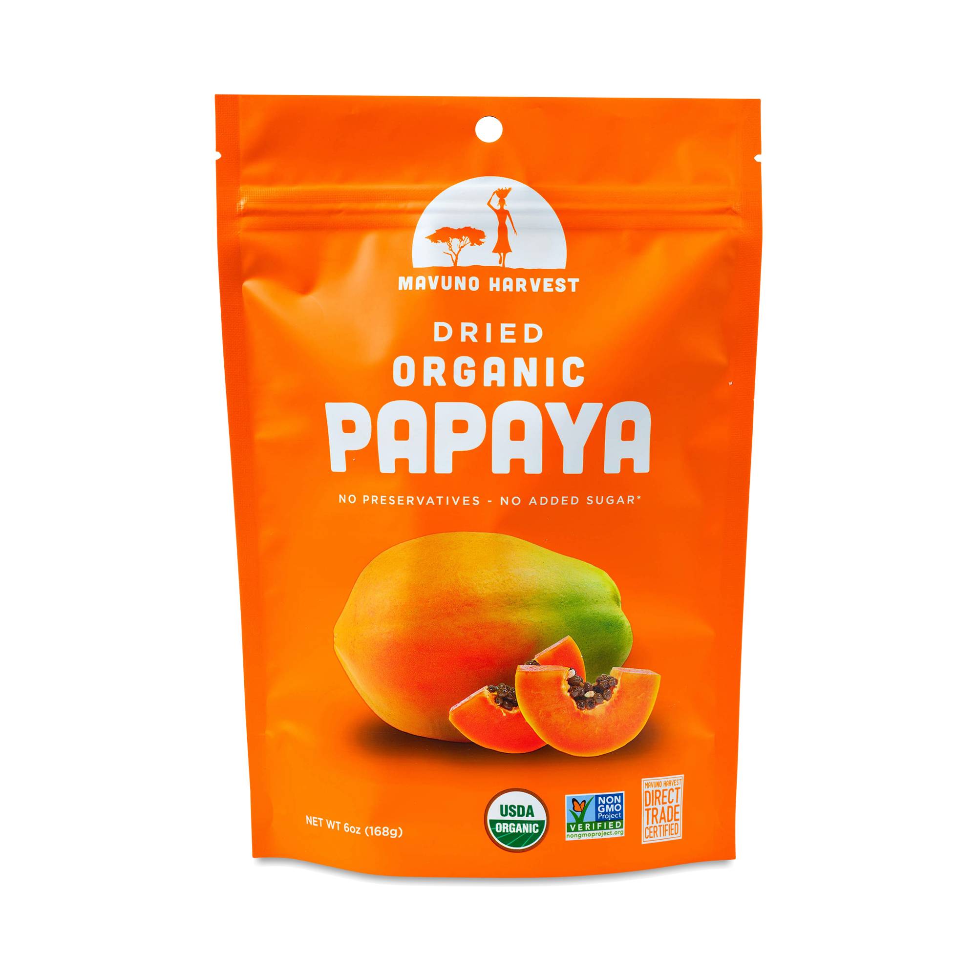 Organic Dried Papaya