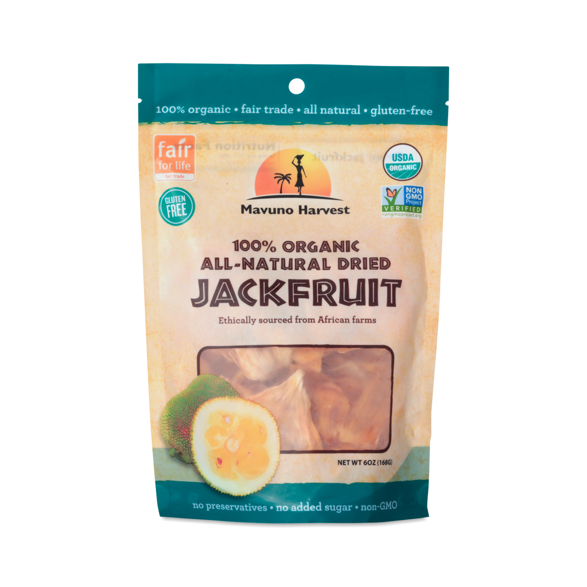 6 oz Organic Dried Jackfruit by Mavuno Harvest Thrive Market