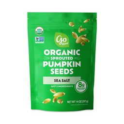 Organic Sprouted Pumpkin Seeds, Sea Salt