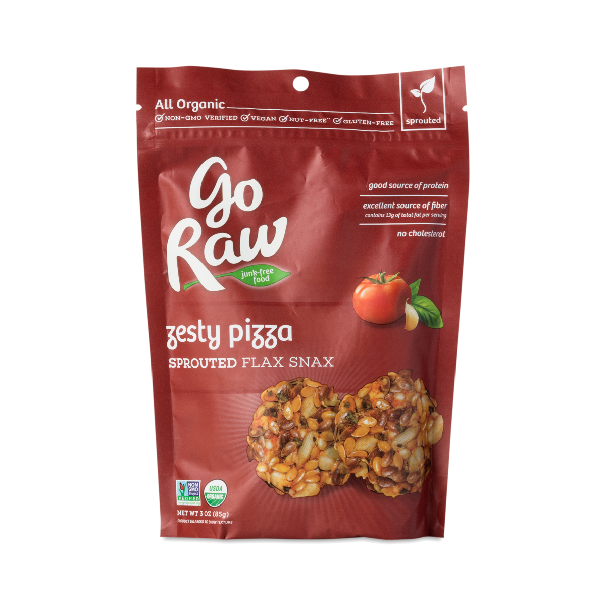Organic Raw Pizza Flax Snax