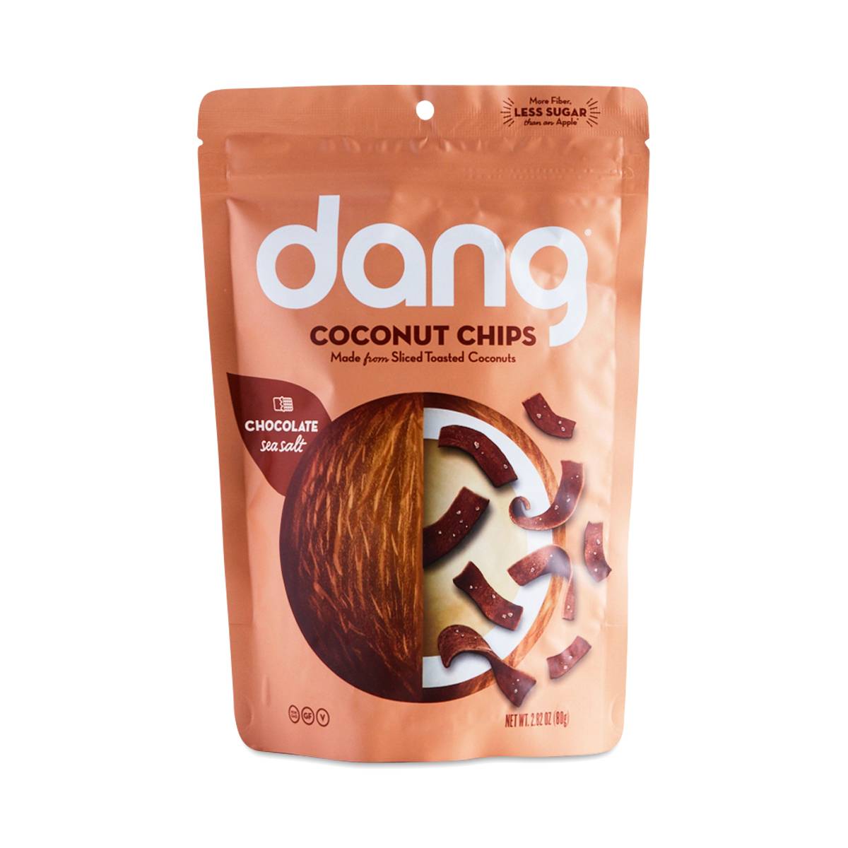 Dang Chocolate Sea Salt Coconut Chips Thrive Market