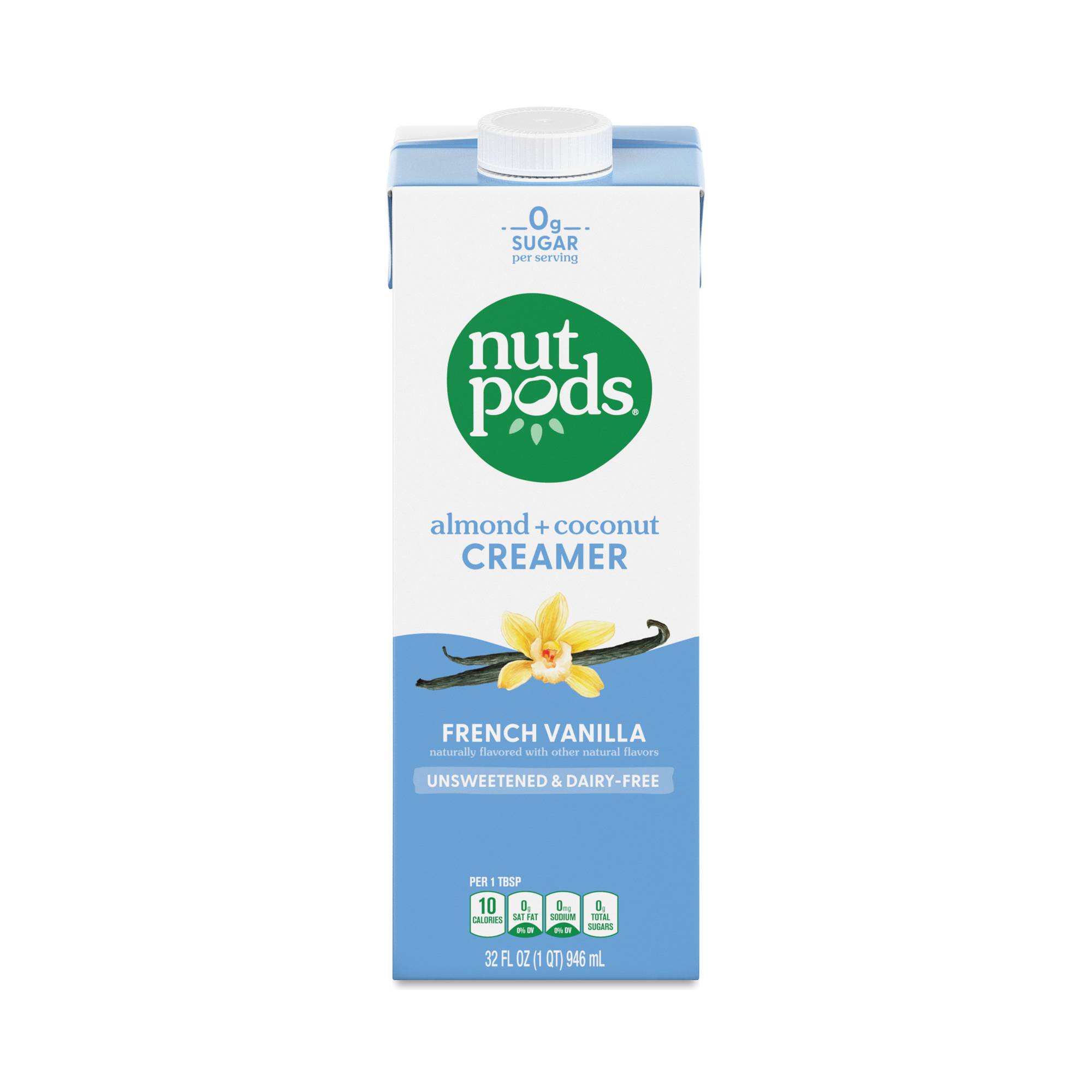 Unsweetened Non-Dairy Creamer, French Vanilla
