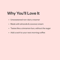 Unsweetened Non-Dairy Creamer, Cinnamon Swirl