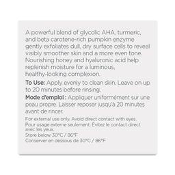 Pumpkin Honey Glycolic Mask