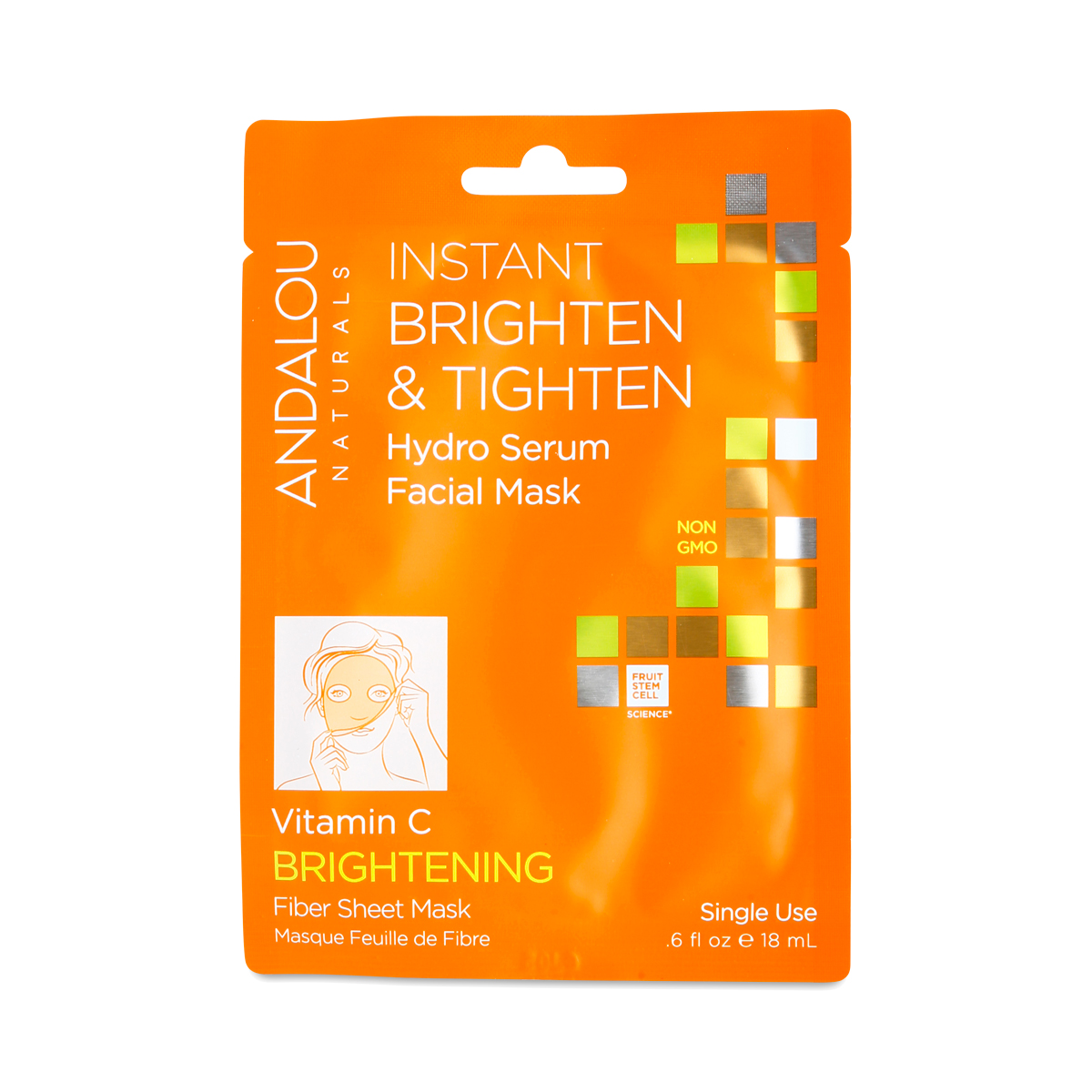 Instant Brighten & Tighten Facial Sheet Mask