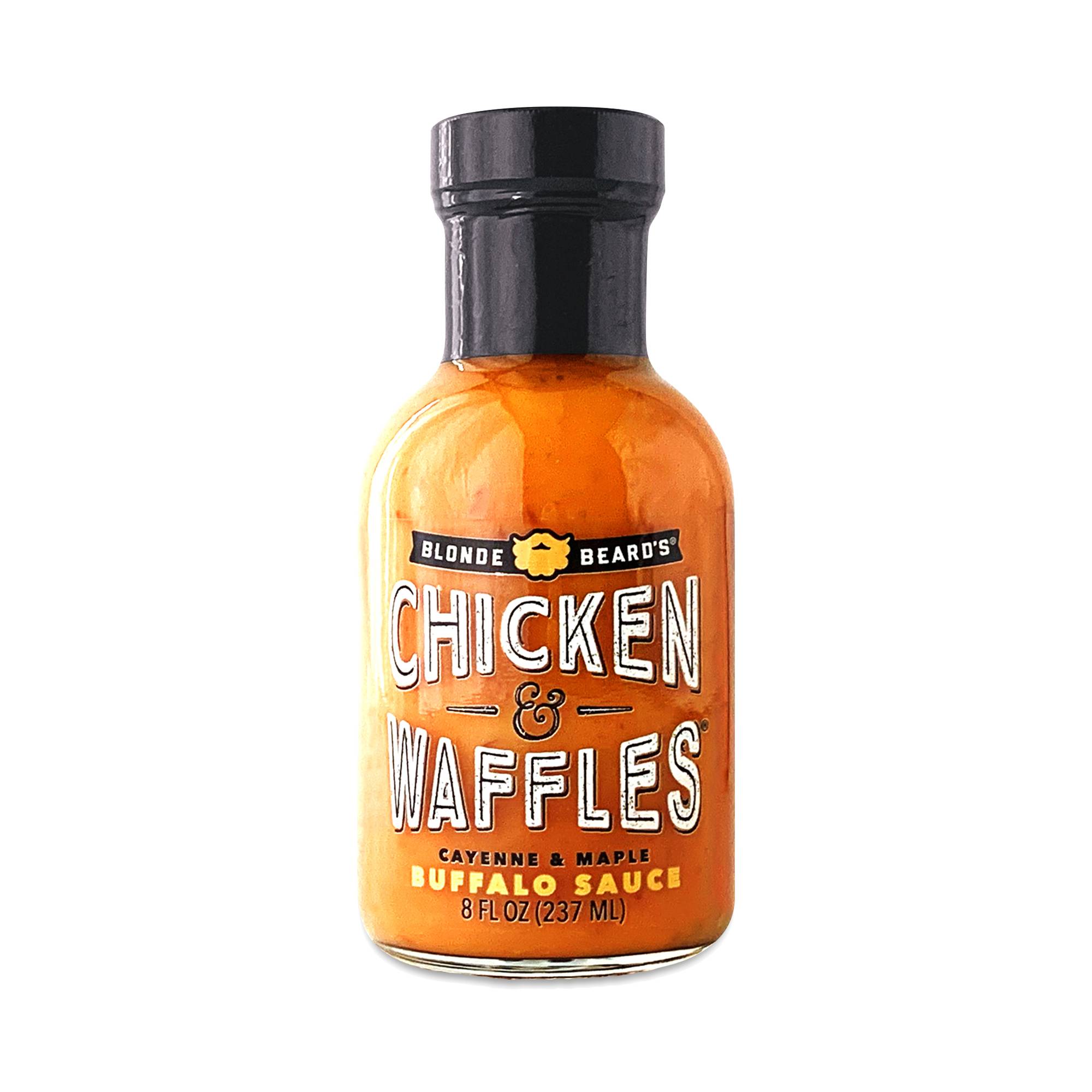 Chicken & Waffles Buffalo Sauce, Cayenne & Maple