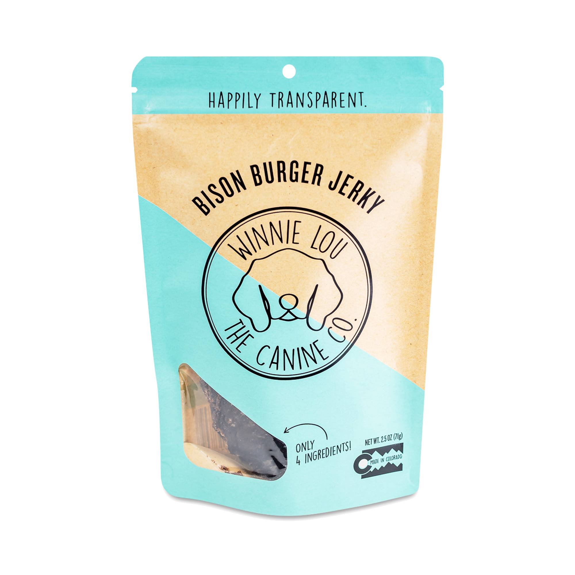 Bison Burger Jerky Dog Treats