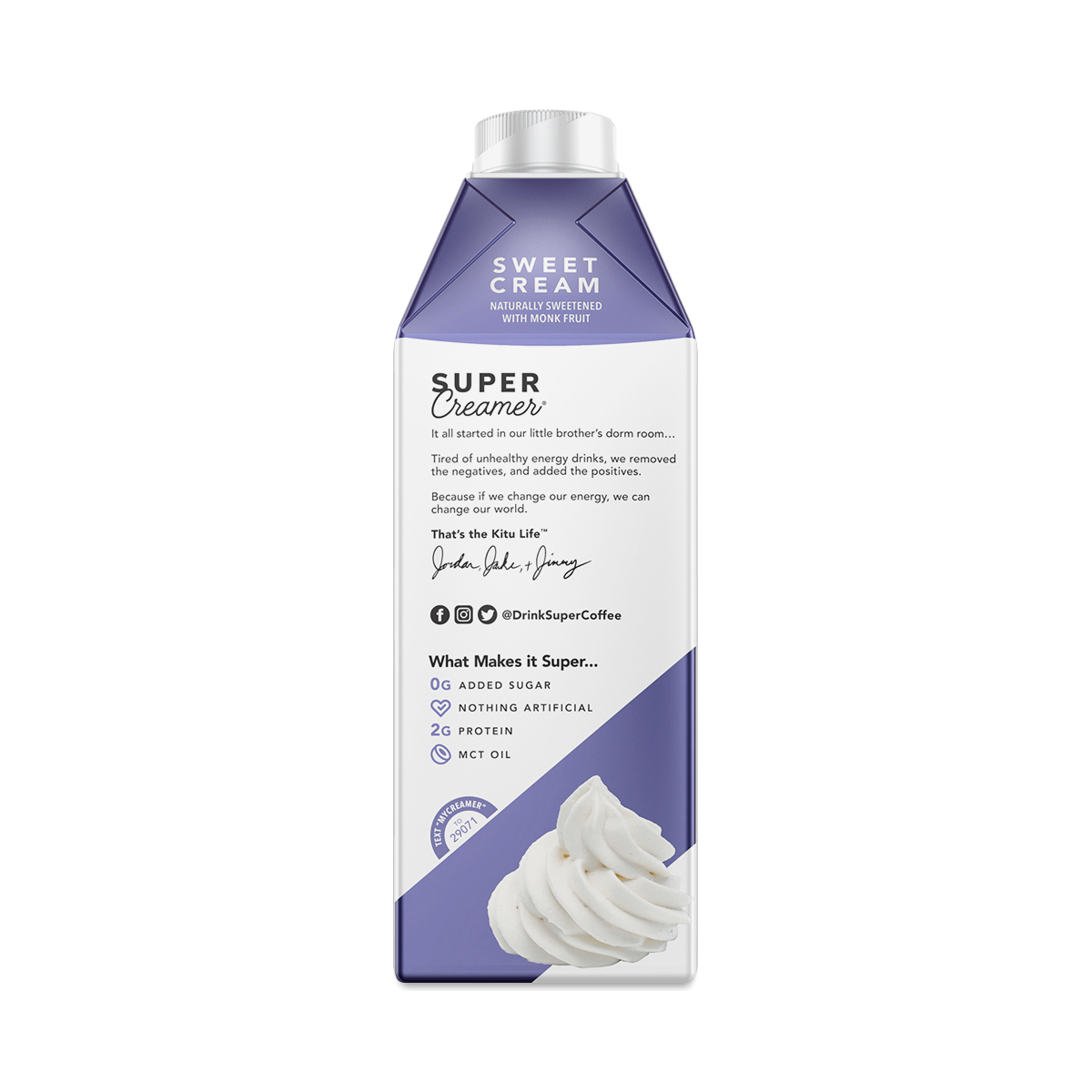 Kitu Super Coffee Super Creamer, Sweet Cream Thrive Market