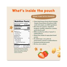 Nutty Puffs, Peanut Butter & Strawberry