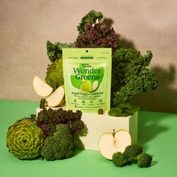 Wonder Greens Super Veggie Gummies, Green Apple