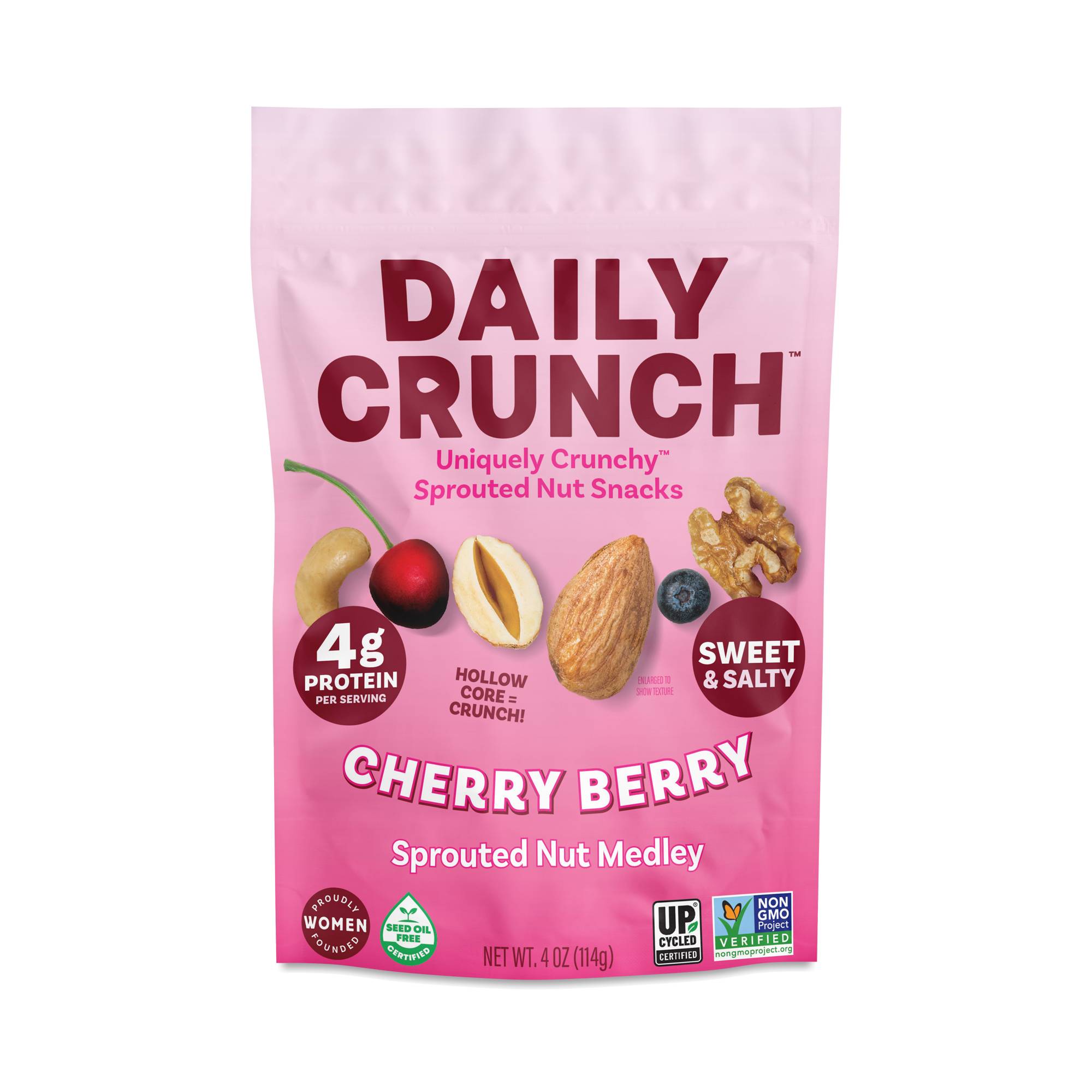 Sprouted Nut Medley, Cherry Berry