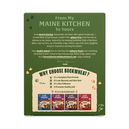 Maine Crisp Buckwheat Crackers, Savory Fig & Thyme