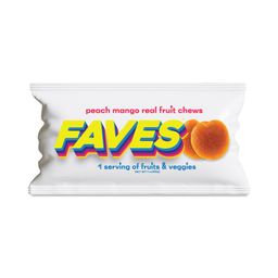 Real Fruit Chews, Peach Mango