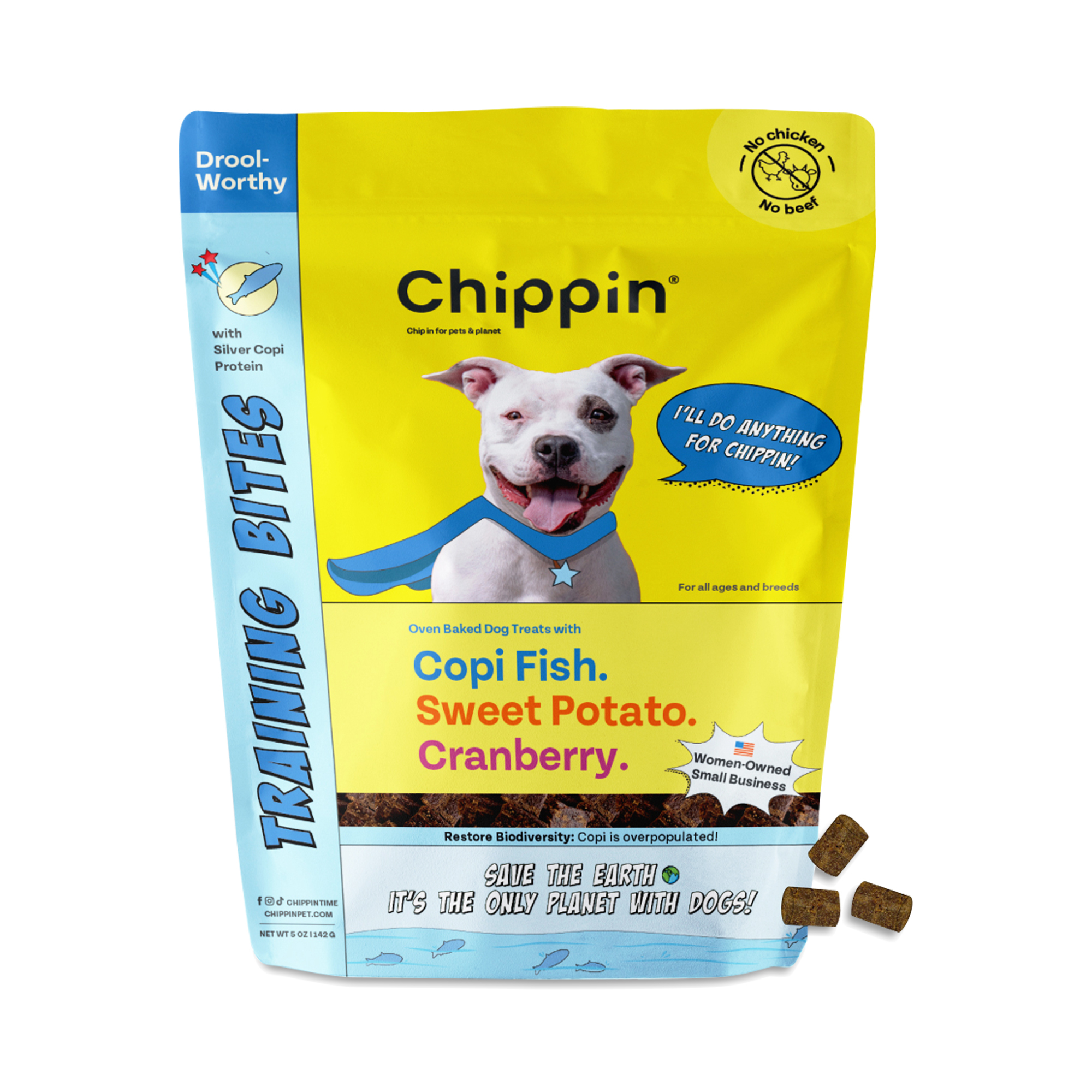 Chippin Copi Fish Training Bites Dog Treats Thrive Market