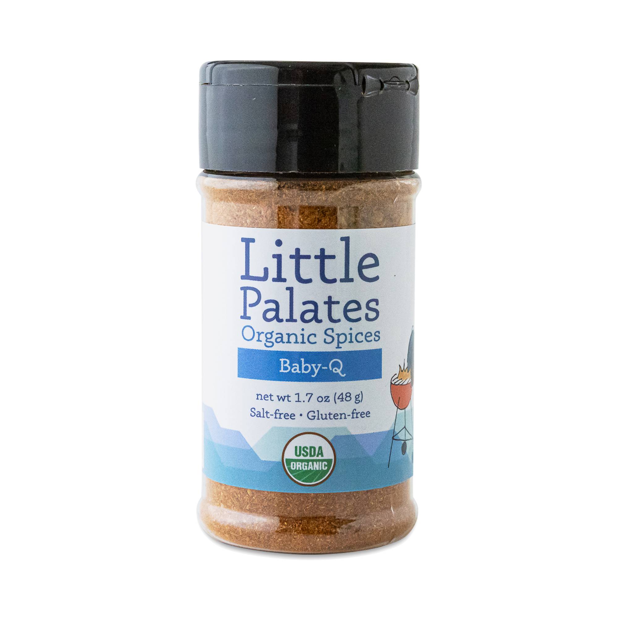 Little Palates Organic Spices for Kids, Baby-Q