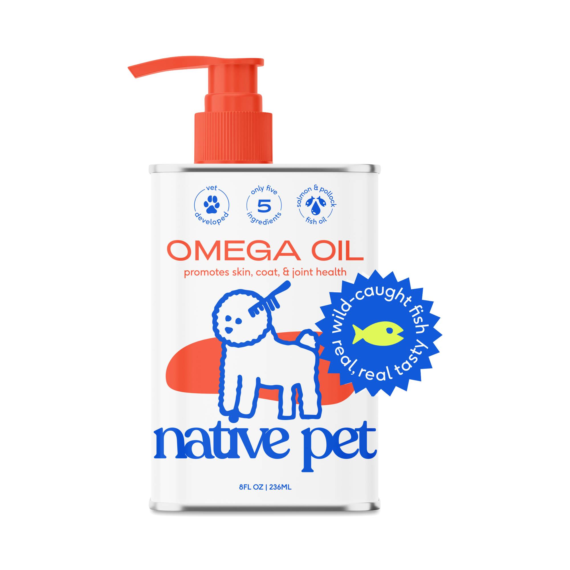 Wild-Caught Omega Fish Oil for Dogs