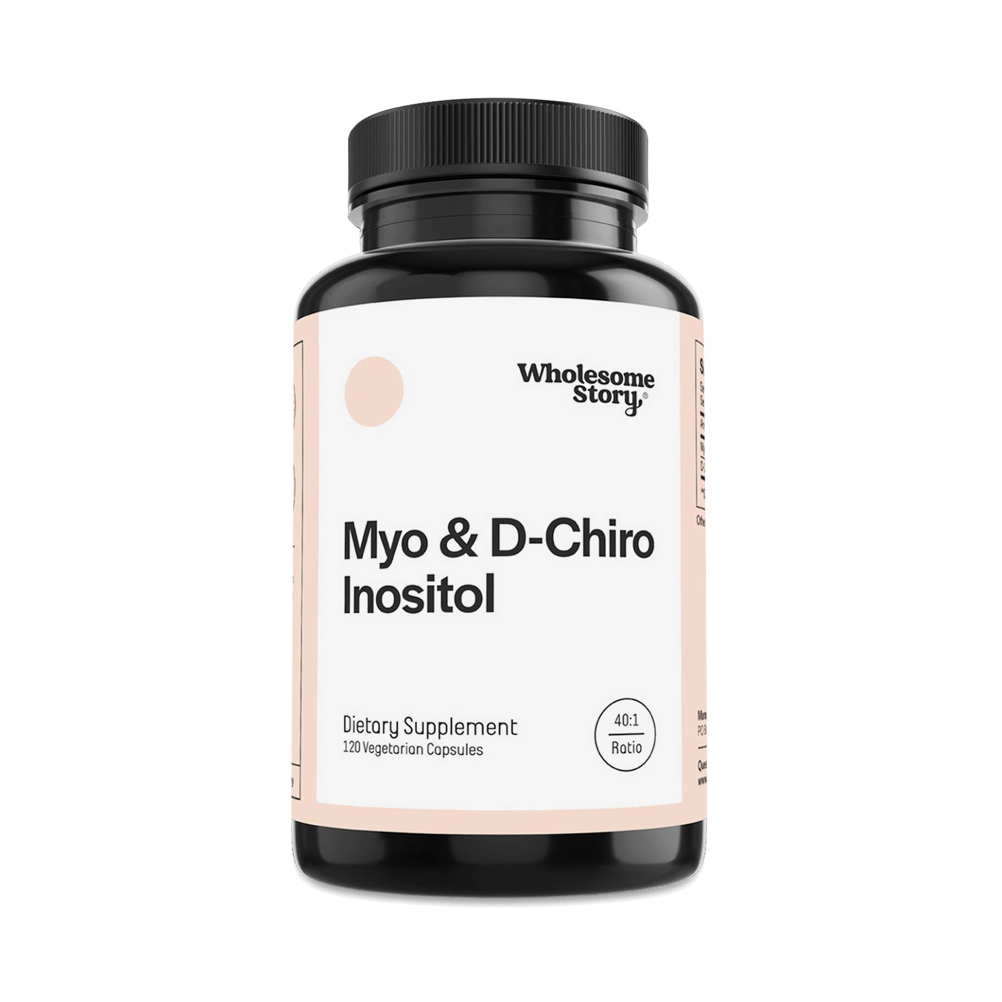 Myo & D-Chiro Inositol 120ct Capsules
