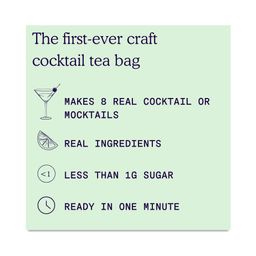 Non-Alcoholic Cocktail Sachets Mixer, Skinny Spicy Margarita