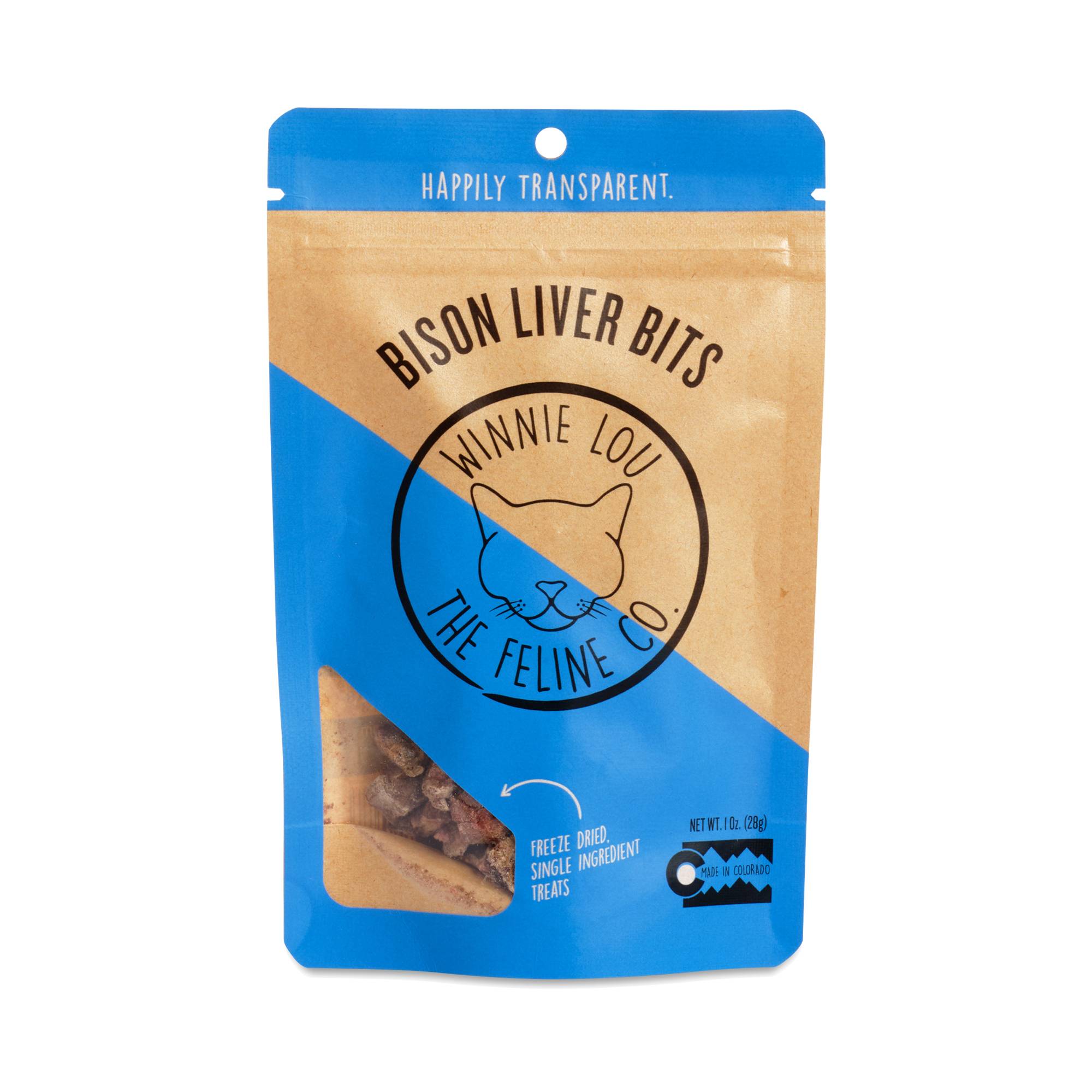 Bison Liver Bits Cat Treats